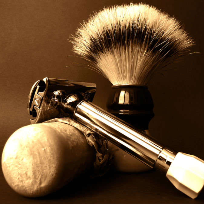 Utensílios de barbearia